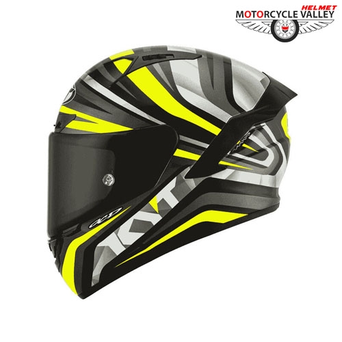 KYT NX Race Mood Yellow Fluo